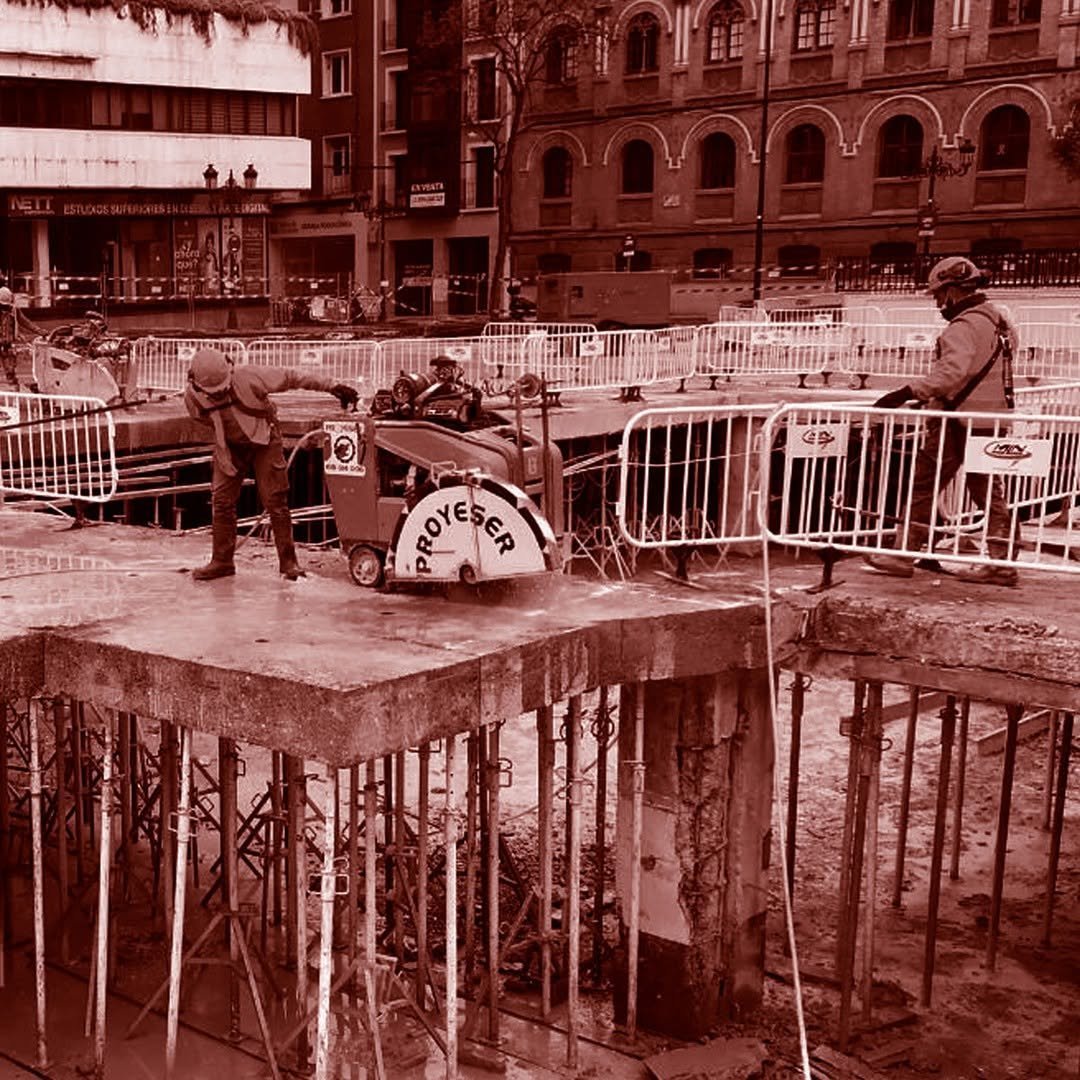 Os presento a nuestros amigos de Proyeser.Son una empresa especializada en corte de hormigón des